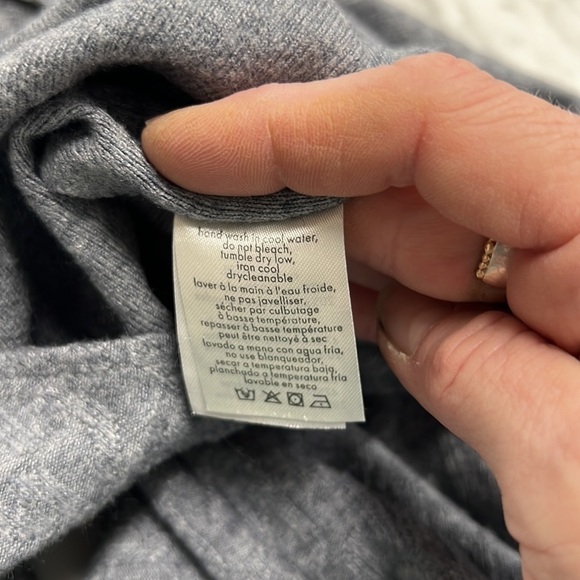 ONIA Gray Polo Long Sleeve Bodysuit Size M - Picture 14 of 16